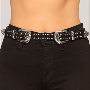 Western inspired waist belt